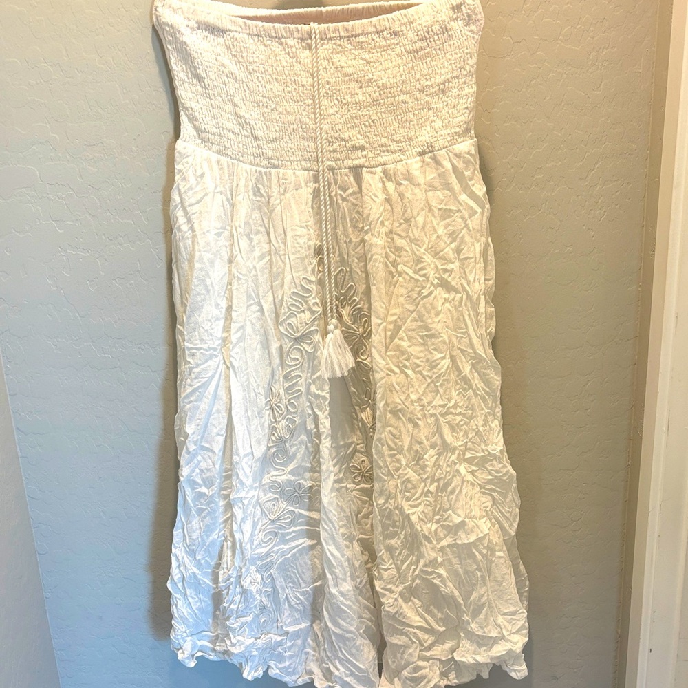 Elegant BOHO White dress